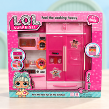 LOL Surprise Kitchen Play Set for Kids – 2-in-1 Pretend Play Kitchen