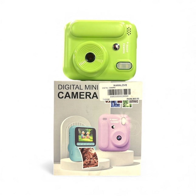 Kids Digital Mini Print Camera – Green