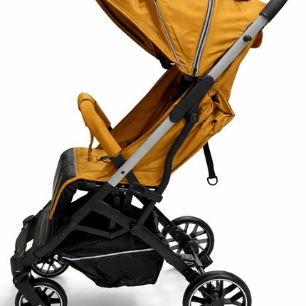 Kidilo k20 -Lightweight Baby Stroller with Adjustable Canopy & All-Terrain Wheels – Mustard Yellow