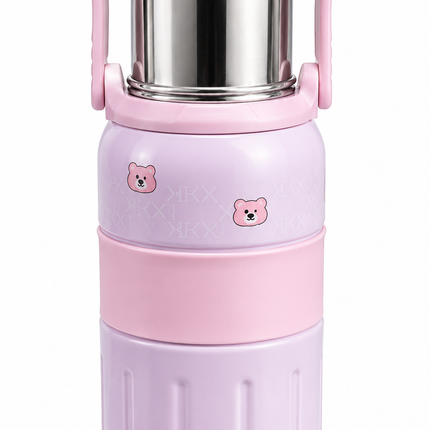 Kids Stainless Steel Water Bottle with Cup