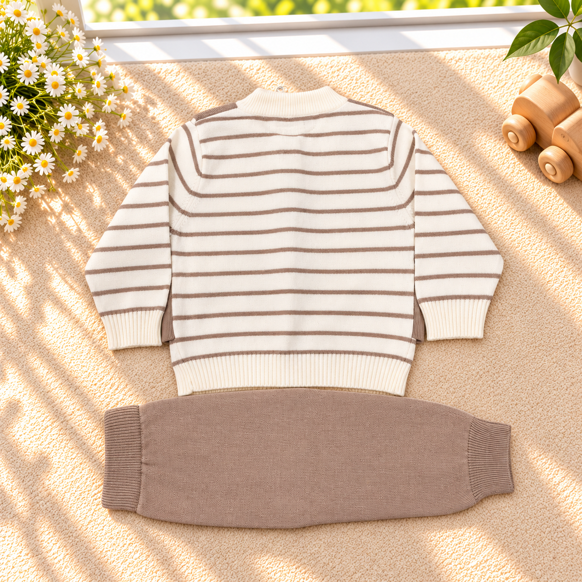 Little Gentleman Premium Knitted 2-Piece Outfit Set  G07305