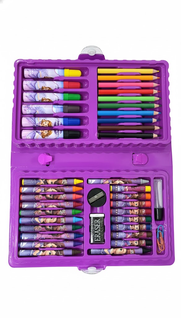 Sofia The First 42 Pcs Colouring & Art Set – Princess Theme