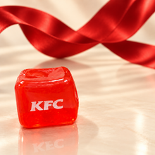 KFC Red Squishy Cube – Satisfying Sensory Fidget Toy