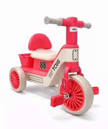 Kids Ride-On Pedal Tricycle with Storage Basket - 715 M