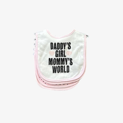 Baby Bib Gift Set Of 5 (Pink)