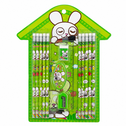 Rabbit Cartoon Stationery Set for Kids