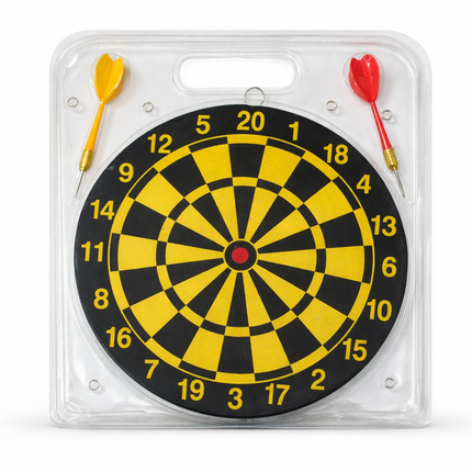 Classic Dart Board Game Set with Darts – Fun Indoor Target Game