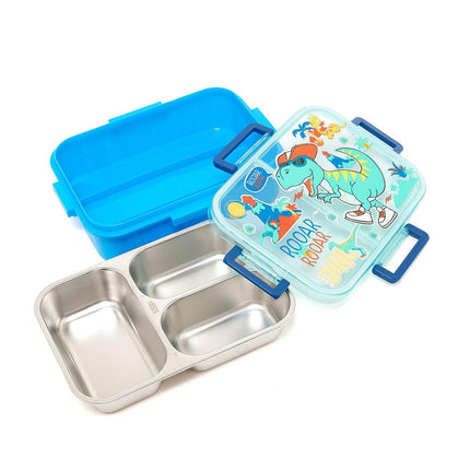 Dino Stainless Steel Lunch Box