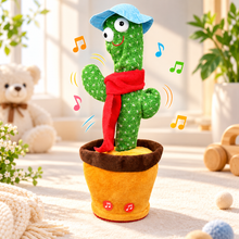 Dancing Cactus Toy – Musical Talking & Singing Plush Toy