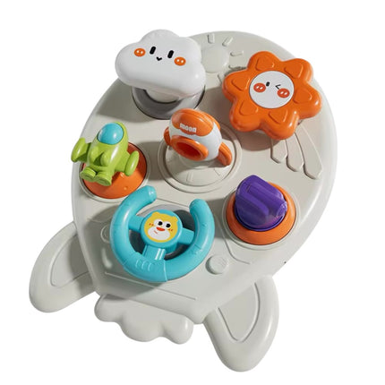 Cartoon Rocket Busy Board