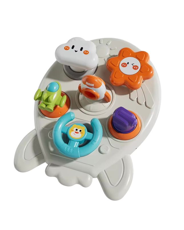 Cartoon Rocket Busy Board