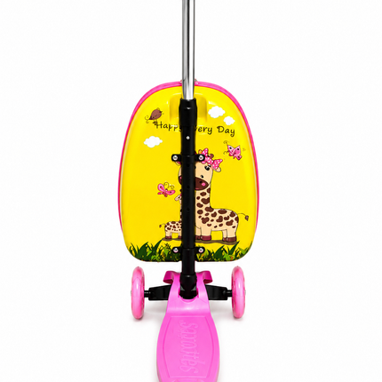 3-Wheel Scooter with Storage Backpack – Adjustable Kids Ride-On Scooter - 601