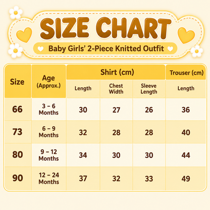 Baby Girls Fluffy Kitty Cardigan & Knitted Pants Set