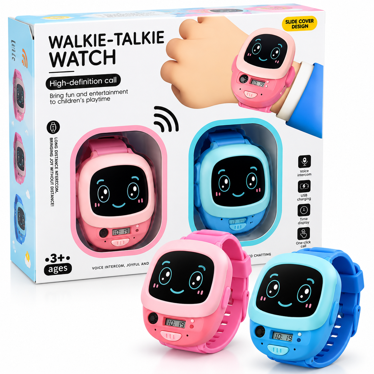Kids Walkie-Talkie Watch Set