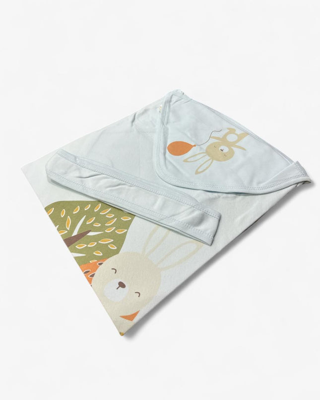 Baby Wrapping Sheet(Blue)