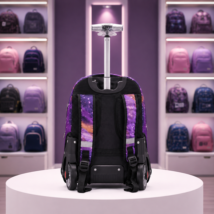 Kids Galaxy Trolley School Backpack | 18" × 12" INCHES