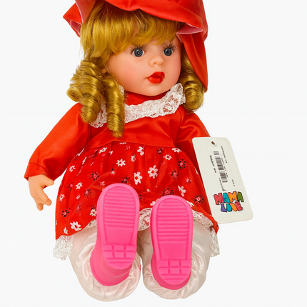 Red Hood Girl Doll – Beautiful & Soft Plush Doll for Kids