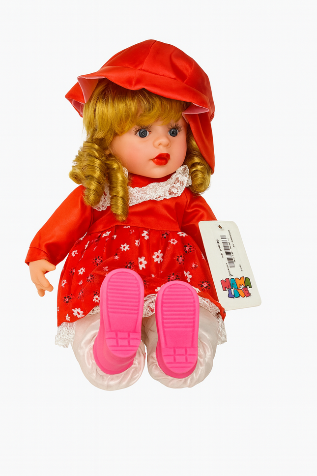 Red Hood Girl Doll – Beautiful & Soft Plush Doll for Kids