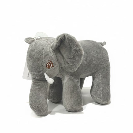 Cute Grey Elephant Plush Toy – Soft & Cuddly Stuffed Animal