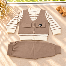 Little Gentleman Premium Knitted 2-Piece Outfit Set  G07305