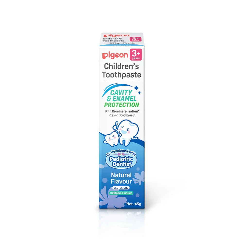 Pigeon Children's Toothpaste Natural 3+ 45Gm milk