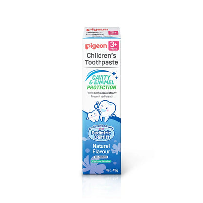 Pigeon Children's Toothpaste Natural 3+ 45Gm milk