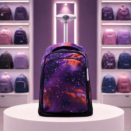 Kids Galaxy Trolley School Backpack | 18" × 12" INCHES