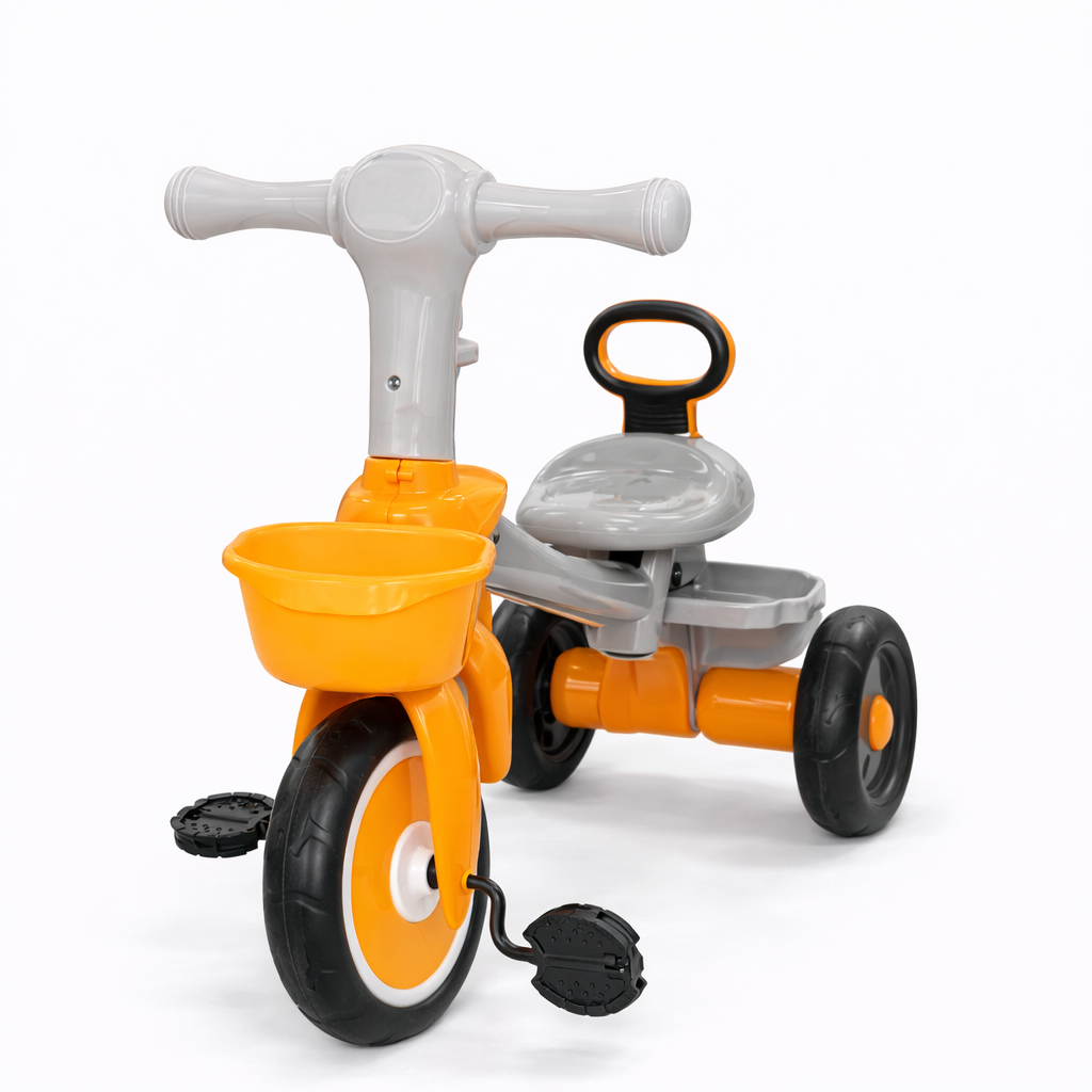 Kids Tricycle with Storage Basket -