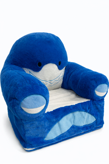 Shark Themed Plush Kids Sofa Chair – Soft & Cozy Mini Armchair