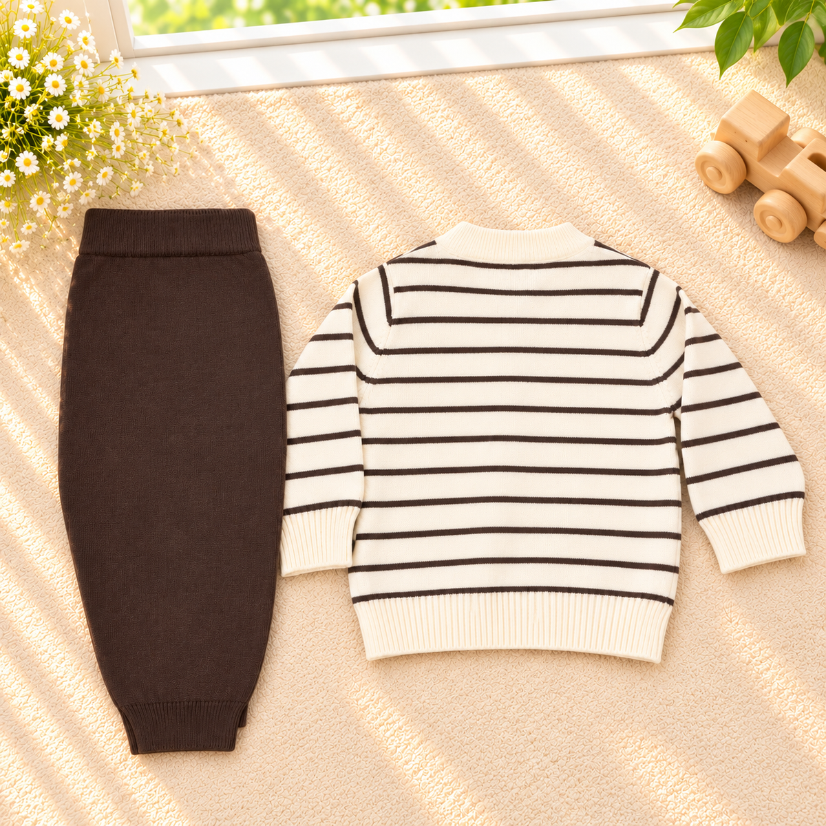 Little Gentleman Premium Knitted 2-Piece Outfit Set  G07305