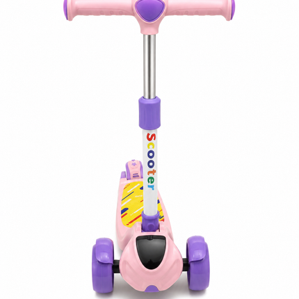 Kids 3-Wheel Adjustable Kick Scooter - TYS 222 PINK