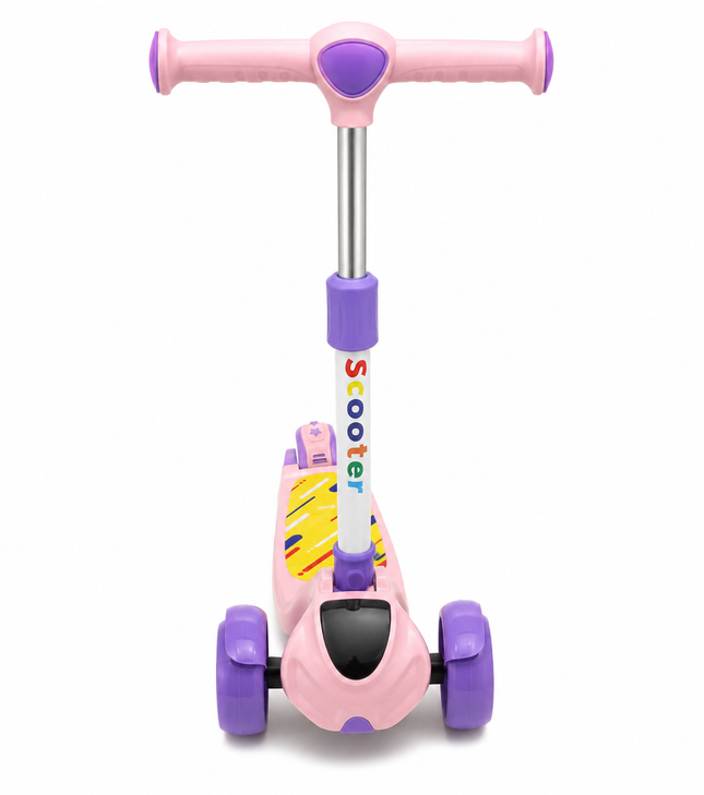 Kids 3-Wheel Adjustable Kick Scooter - TYS 222 PINK