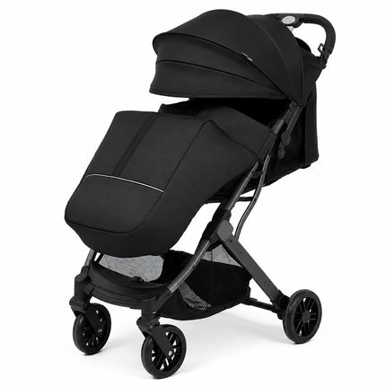 Kidilo K8F Pro  Baby Stroller – Foldable & Lightweight - black