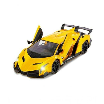 RC Open Door Yellow Car
