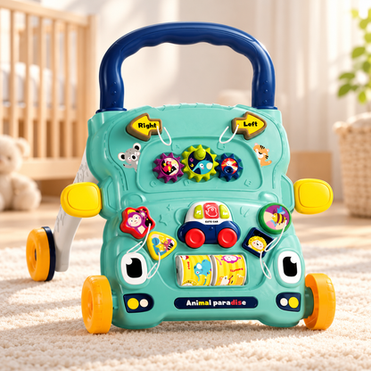 Baby Activity Walker with Detachable Toy Car