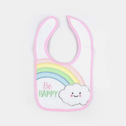 Infant Baby Bib Pack Of 3 Be Happy