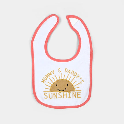 Infant Baby Bib Pack Of 3 Mom & Daddy Sun Sunshine