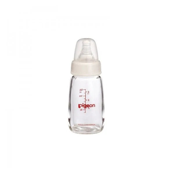PIGEON NURSING BOTTLE WITH PERISTALTIC NIPPLE (GLASS)