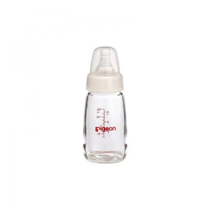 PIGEON NURSING BOTTLE WITH PERISTALTIC NIPPLE (GLASS)