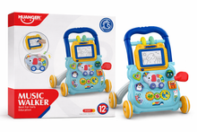 Huanger Musical Baby Walker with Drawing Board & Activity Panel – Learning Walker (12M+)