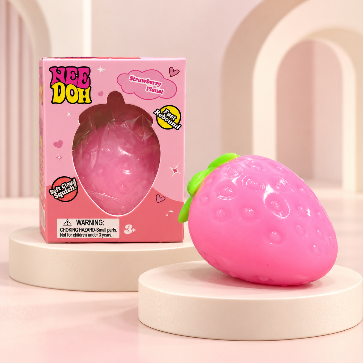 Strawberry Squishy – Berry Sweet Squeezing Fun