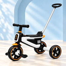 Kids Tricycle with Parent Handle & Stylish Sport Design - 3010 M