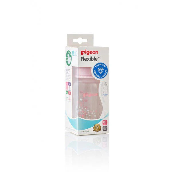 PIGEON STANDARD NECK NURSING BOTTLE WITH PERISTALTIC NIPPLE (PP) 150ml