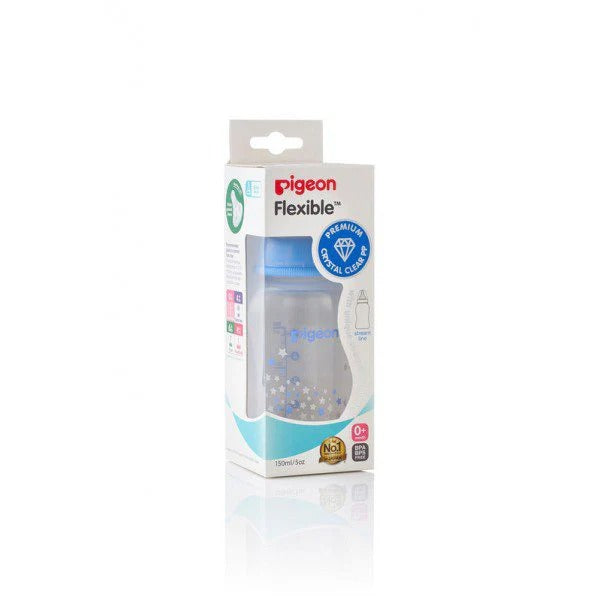 PIGEON NURSING BOTTLE WITH PERISTALTIC NIPPLE (PP) 150ml