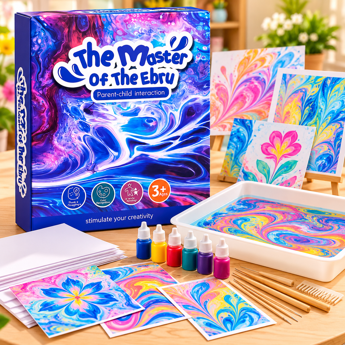 Magical Water Marbling Painting & Creative Art Kit