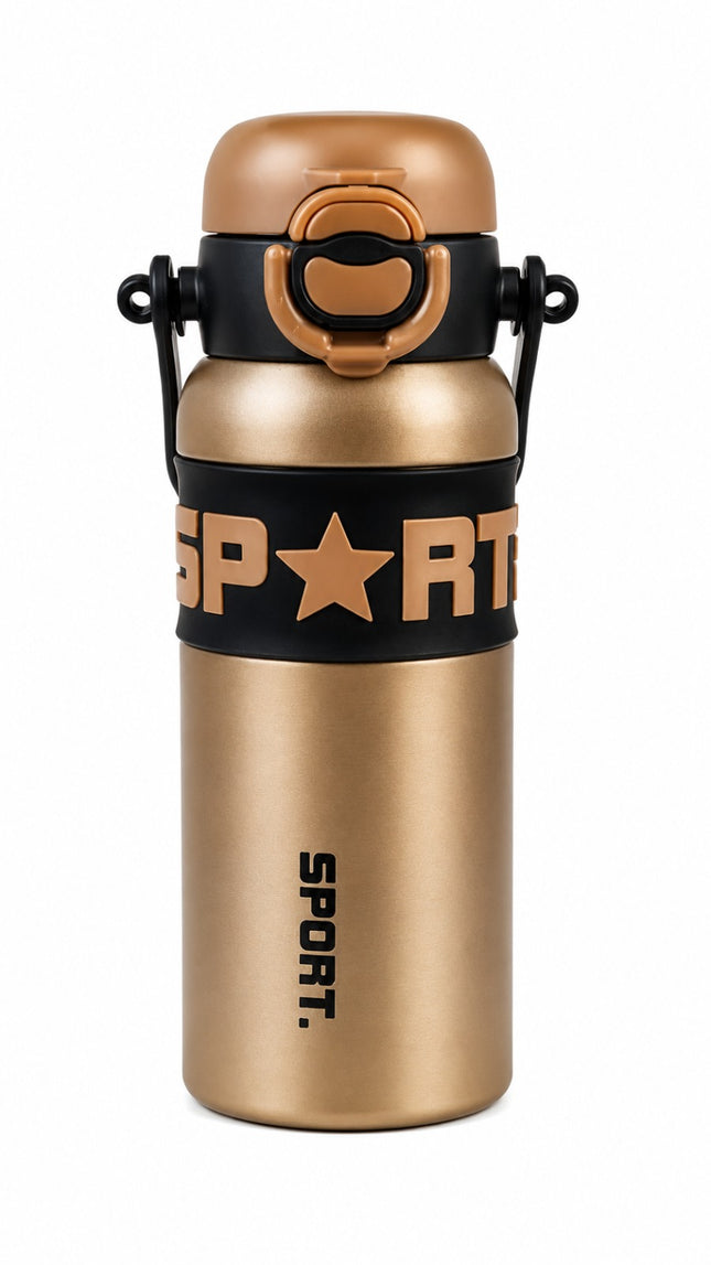 Sports Water Bottle with Strap