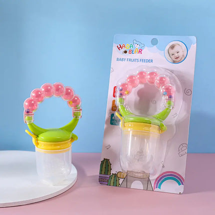 Baby Fruit and Vegetable Feeder-Pink