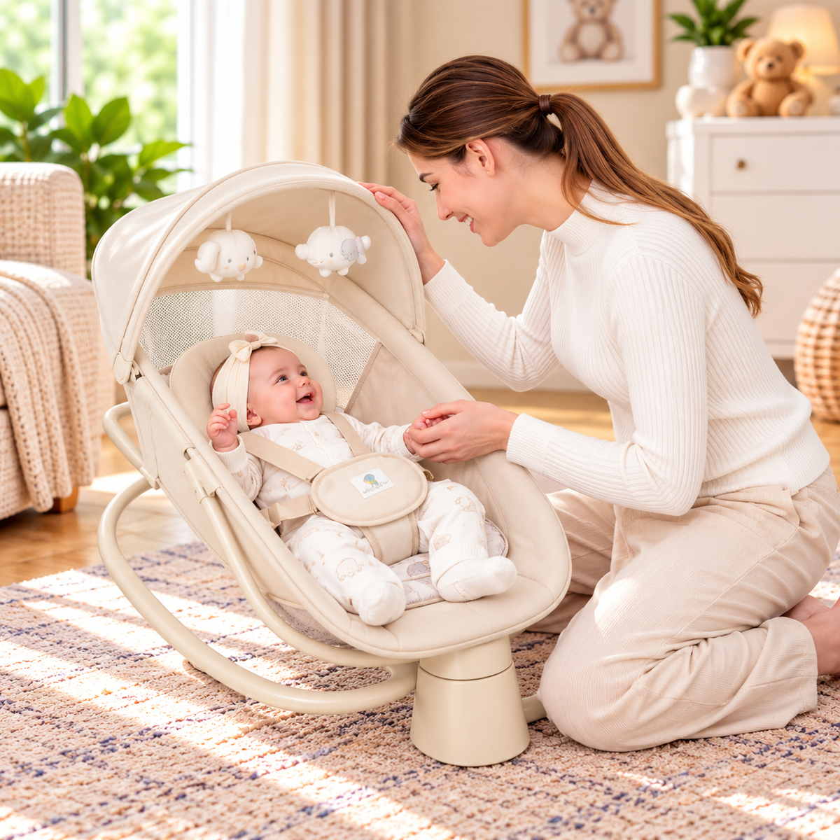 Mastela 4-in-1 Electric swing