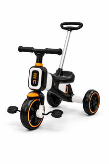 Kids Tricycle with Parent Handle & Stylish Sport Design - 3010 M