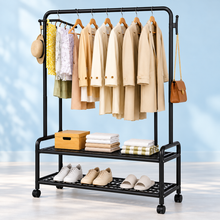 Storage Rack & Clothes Drying with Wheels – 43.31 × 17.72 × 64.57 inches